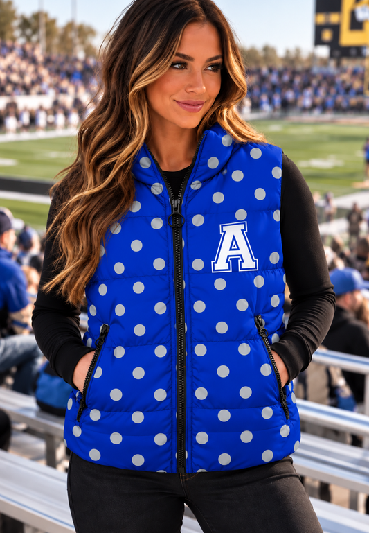 Adult AMS Polka Dot Vest