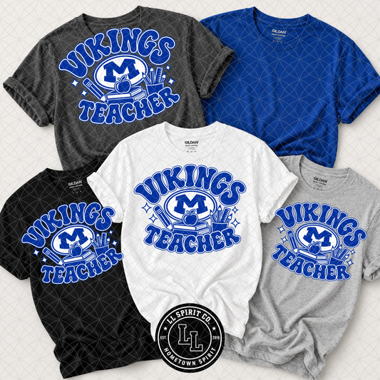 Retro Vikings Teacher