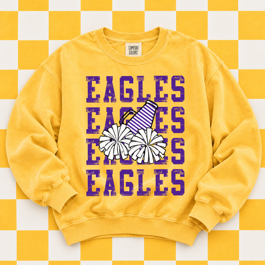 Eagles Comfort Colors Crews