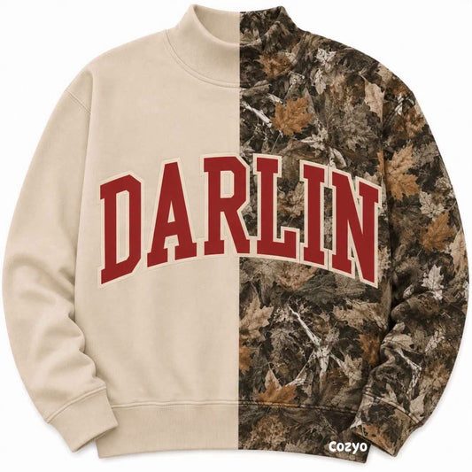 Darlin Camo Split Crew