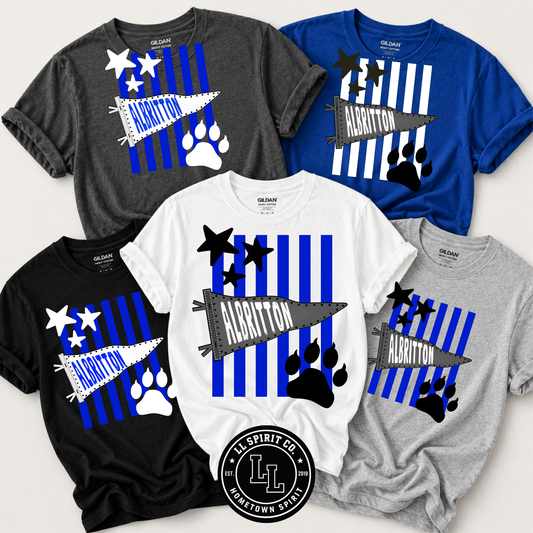 Albritton Pennant + Stripes