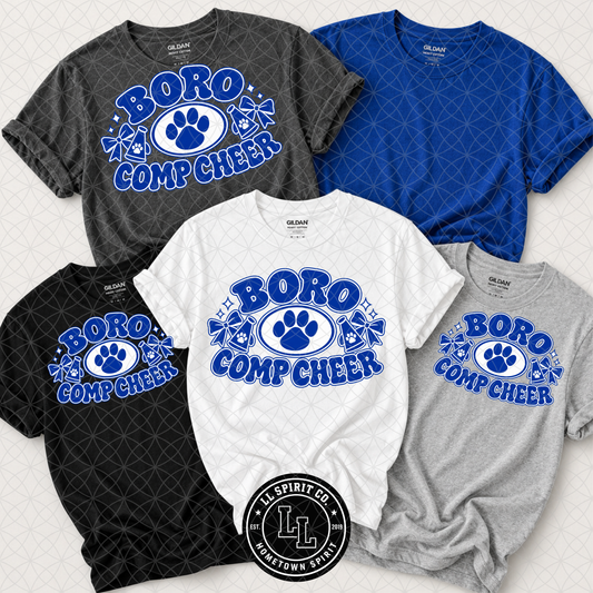 Retro Boro Competition Cheer
