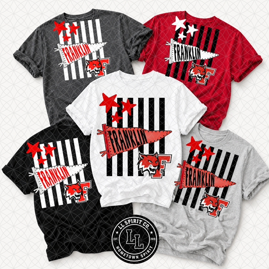 Franklin Pennants + Stripes