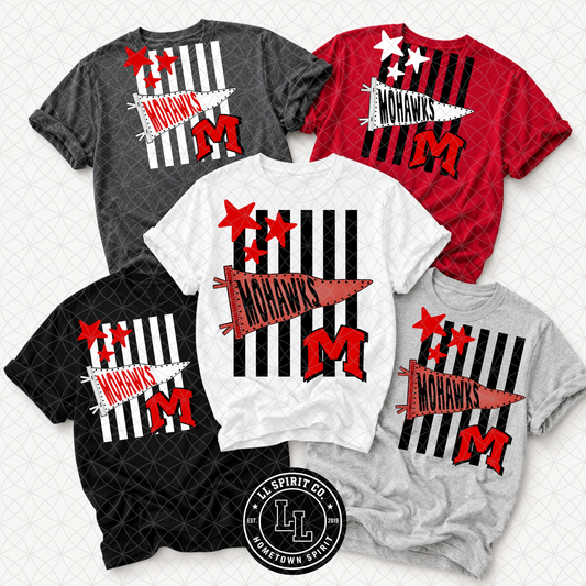 Madison Pennants + Stripes