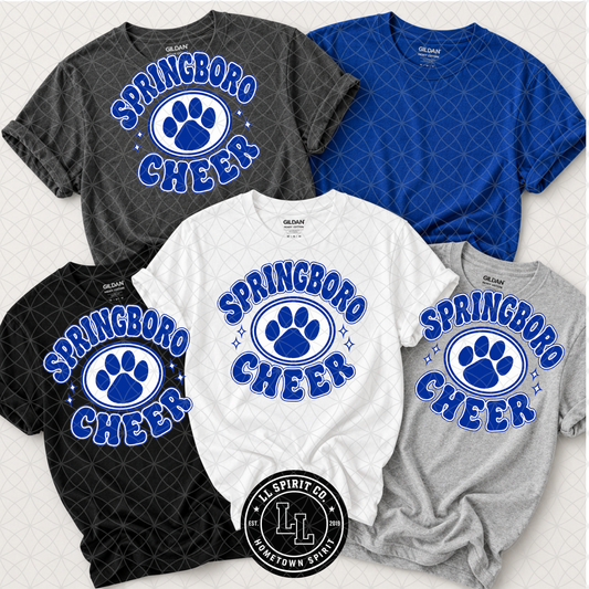 Retro Springboro Cheer