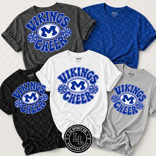 Retro Vikings Cheer