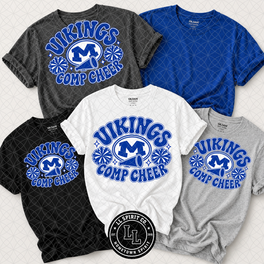 Retro Vikings Competition Cheer