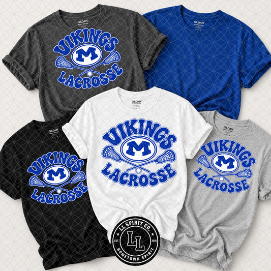 Retro Vikings Lacrosse