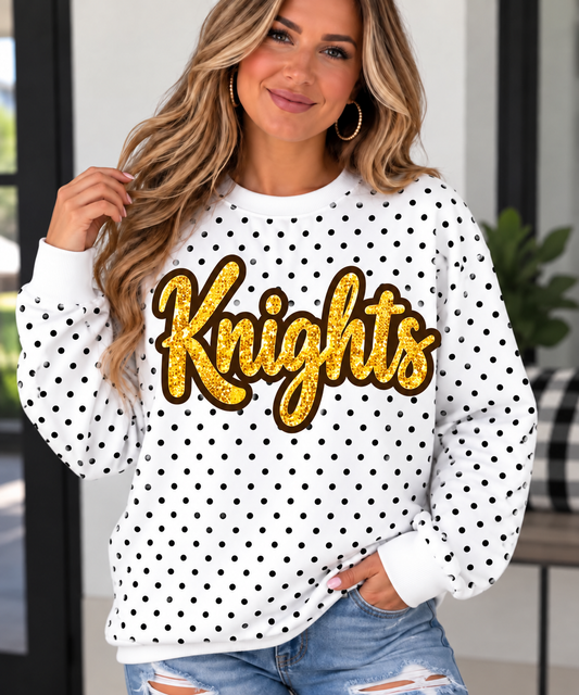 Alter Polka Dot Crewneck