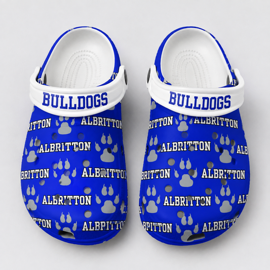 Blue AMS Spirit Clogs