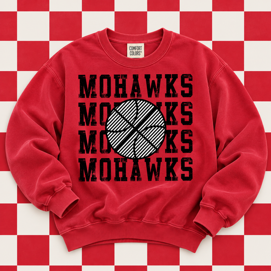 Madison Mohawks Comfort Colors Crews