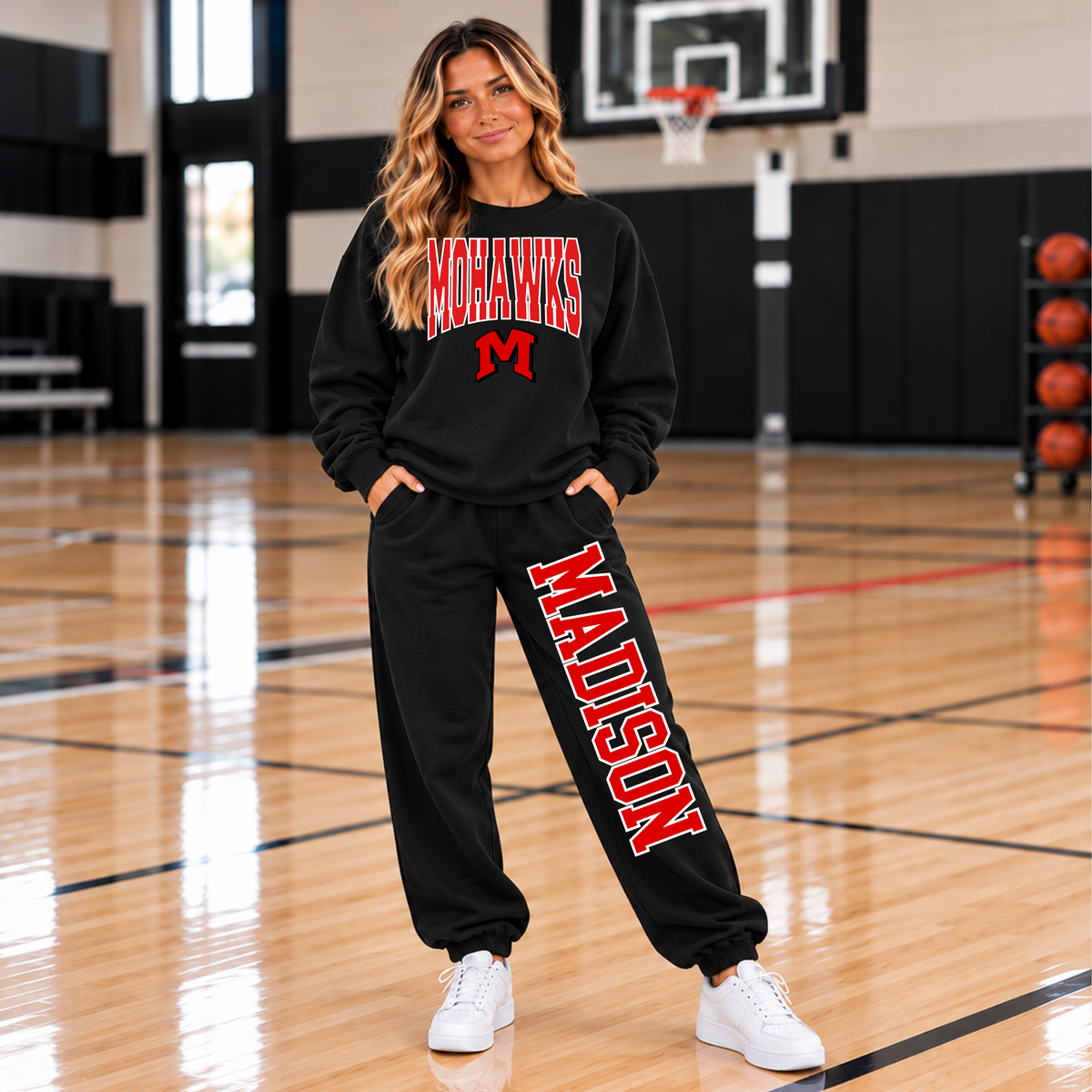 Madison Mohawks Sweats Set (Adult)