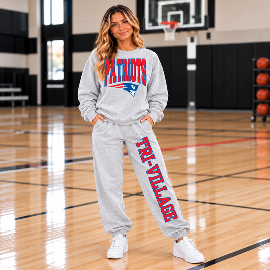 Tri-Village Patriots Sweats Set (Adult)