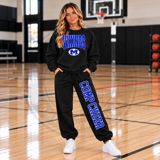 Vikings Comp Cheer Sweats Set (Adult)