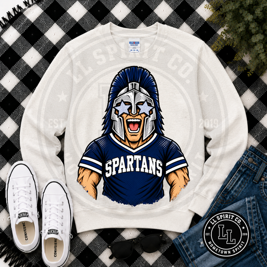 VV Spartans Star Mascot