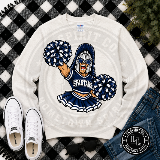 VV Spartans Star Cheer Mascot